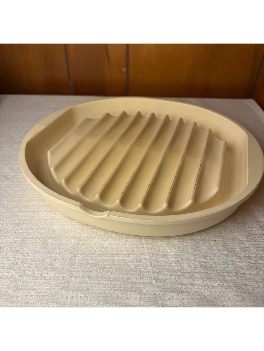 Vintage Rubbermaid Microwave Cookables Bacon Cooker Rack Tray 5518 Beige